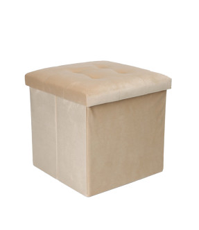 BANQUETAS VELUDO 38X38X38CM 24059