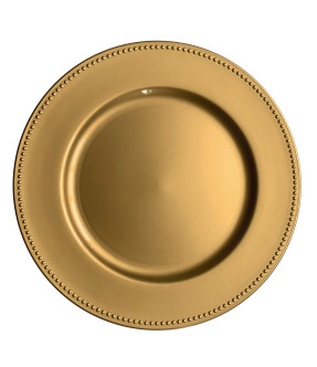 PRATOS MARCADORES Ø33CM GOLD 24808