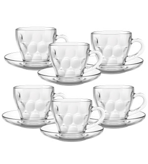 CHÁVENAS DE CAFÉ RINGS 90ML SET.6