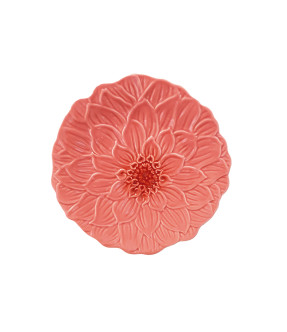 PRATOS DECORATIVOS ROSA TAM. M