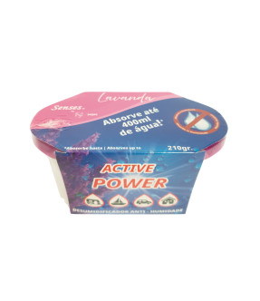 DESUMIDIFICADORES ANTI-HUMIDADE LAVANDA 25218 400ML/210GR