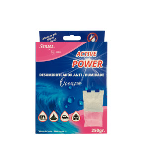 SAQUETAS DESUMIDIFICADORAS ANTI-HUMIDADE OCEANO 25224 500ML/250GR