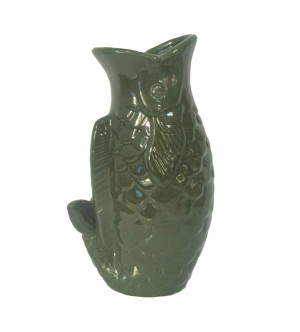 JARRAS PEIXE CERÂMICA TAM. L VERDE (B)