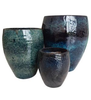 VASOS CERÂMICA SET. 3 25278