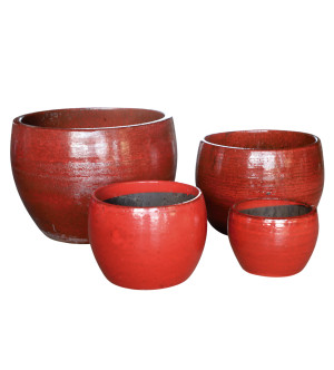 VASOS CERÂMICA SET. 4 25280
