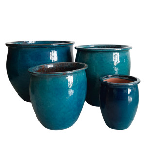 VASOS CERÂMICA SET. 4 25285