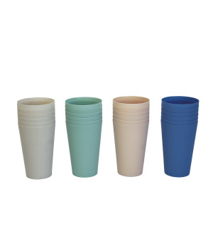 COPOS PLÁSTICO SET.6 400ML 23493