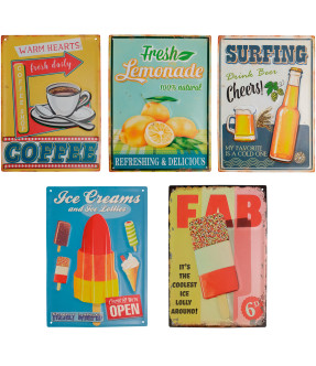 PLACAS METAL SORT.6+7+8+9+10 99217